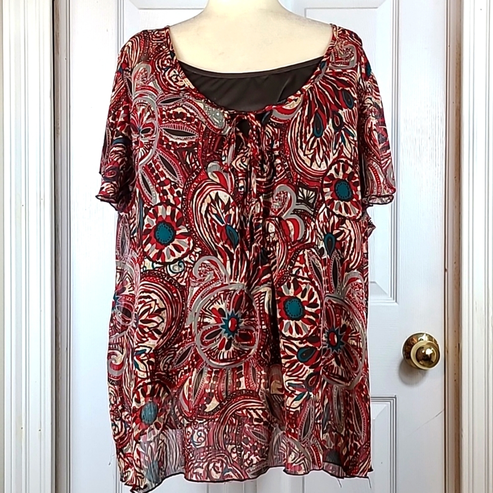 Lane Bryant Blouse and Tank